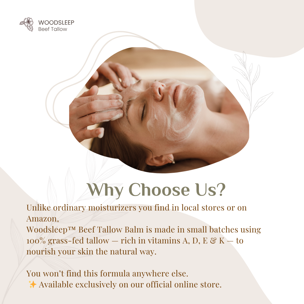 WoodSleep™ Whipped Tallow Honey Balm