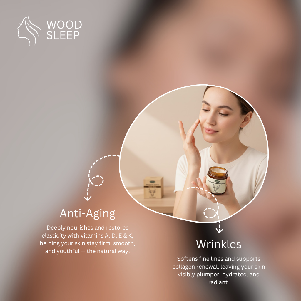 WoodSleep™ Whipped Tallow Honey Balm